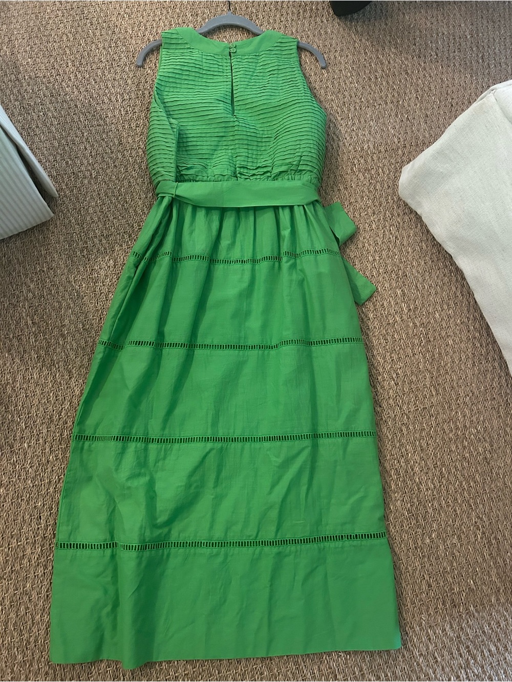 Gretchen Scott Designs Green Embroidered Midi Dress - Picture 2 of 3
